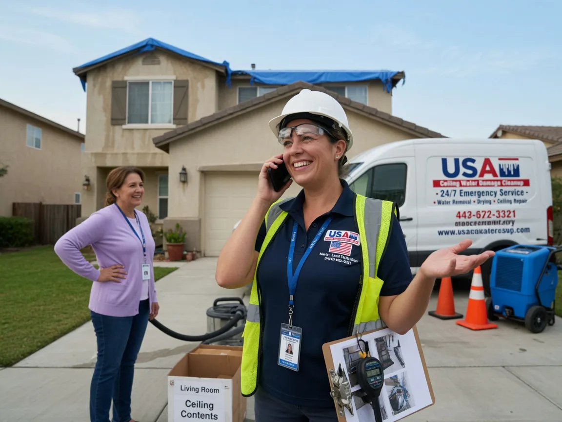 Ceiling Water Damage Restoration Dallas Center, IA FAQs